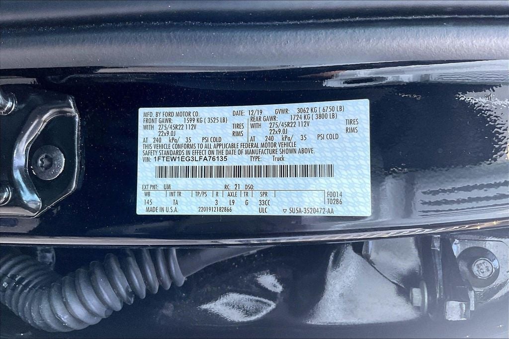 2020 Ford F-150 Limited