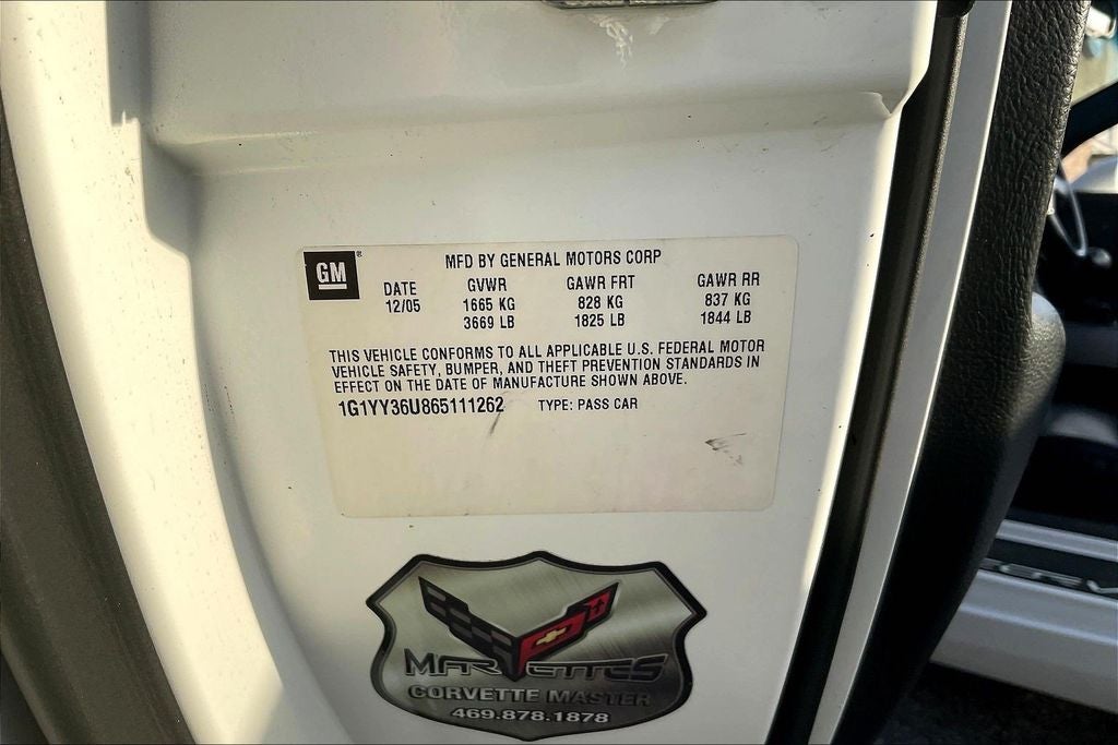 2006 Chevrolet Corvette Base