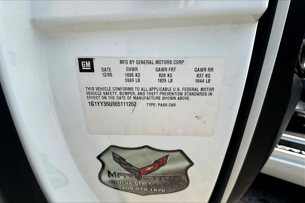 2006 Chevrolet Corvette Base