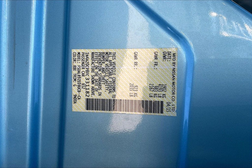 2015 Nissan Leaf S