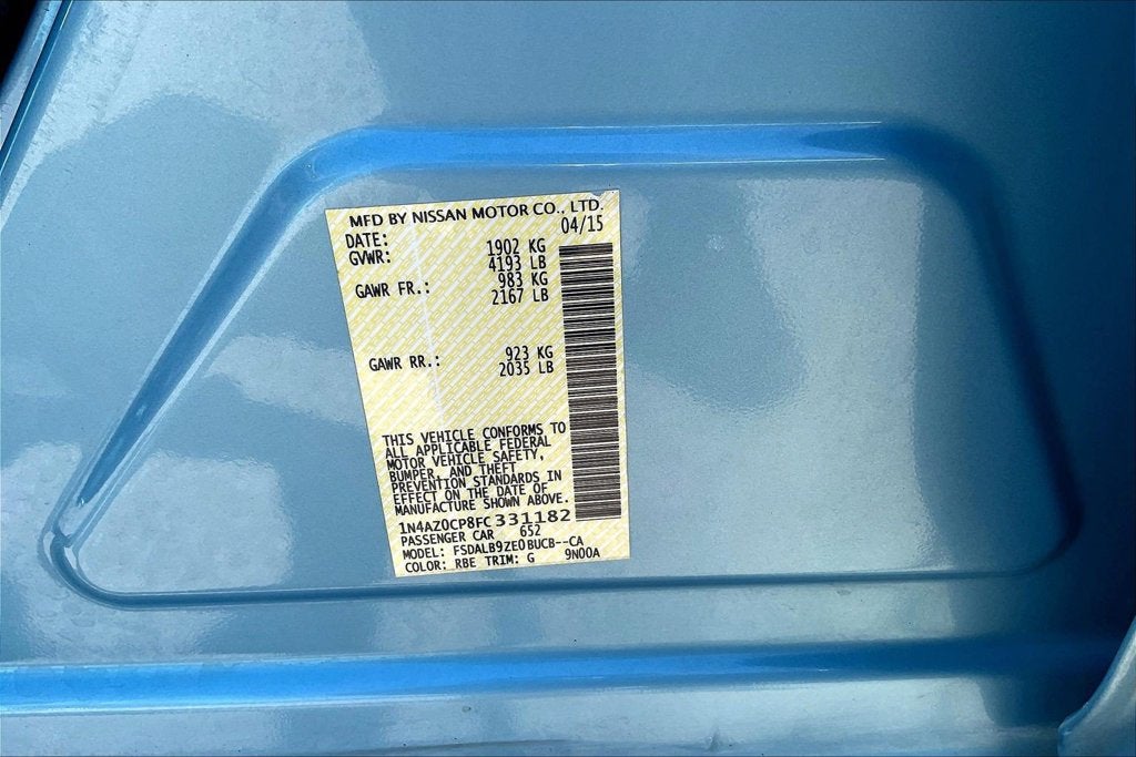 2015 Nissan Leaf S