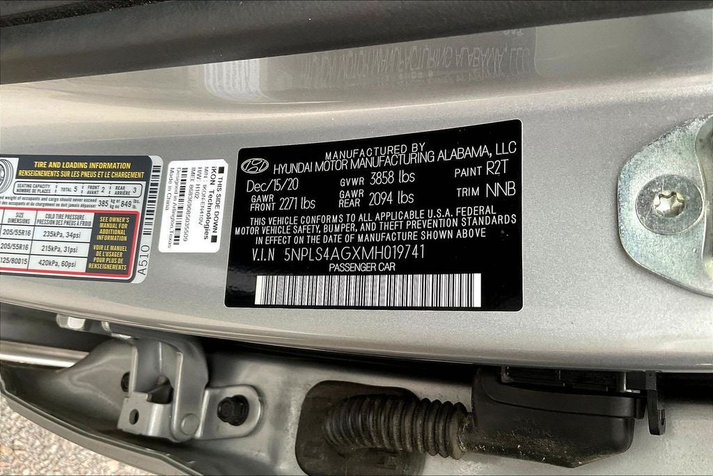 2021 Hyundai Elantra SEL