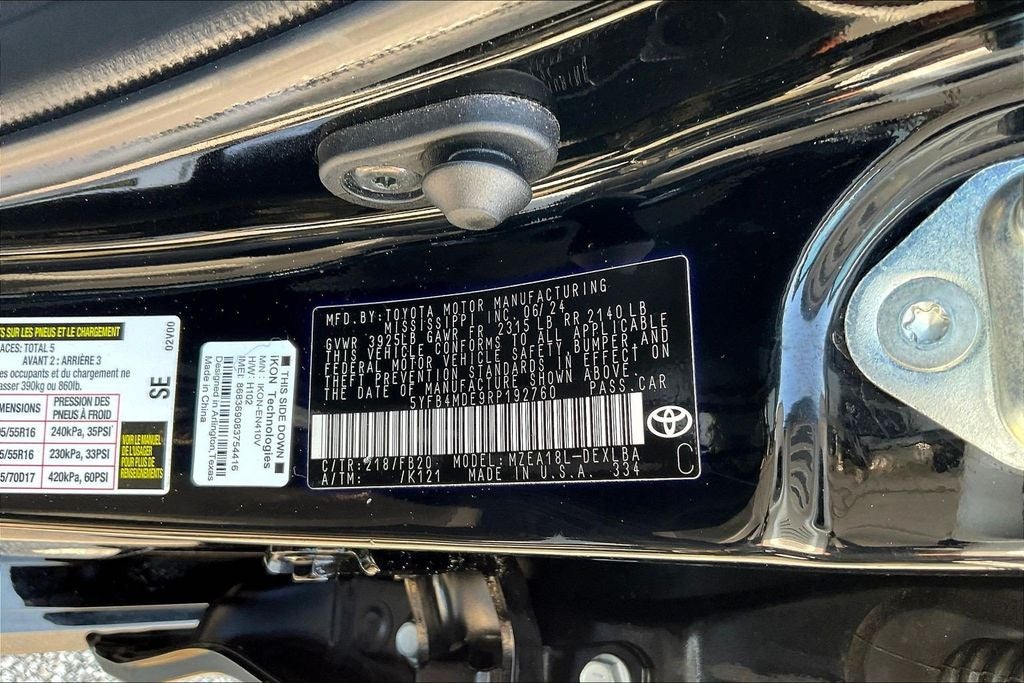 2024 Toyota Corolla LE