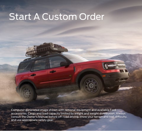 Start a custom order | Dick Smith Ford in Columbia SC